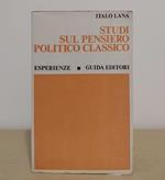 Studi sul pensiero politico classico