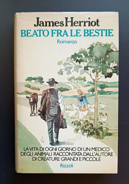Beato fra le bestie - James Herriot - copertina