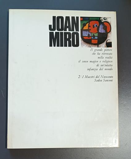 Joan Miró - Mario Bucci - copertina
