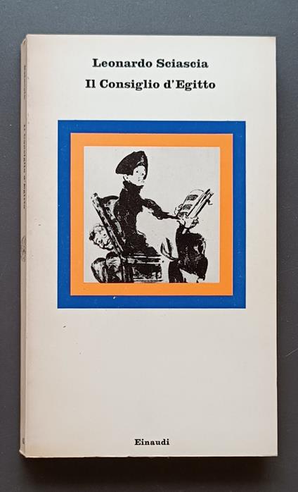 Il Consiglio d'Egitto - Leonardo Sciascia - copertina