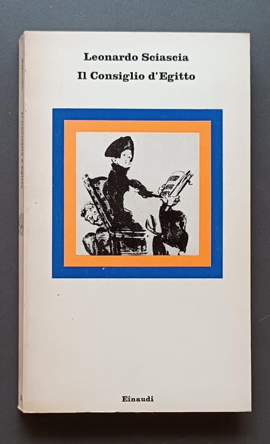 Il Consiglio d'Egitto - Leonardo Sciascia - copertina