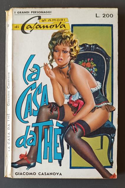 La casa da thè - Giacomo Casanova - copertina