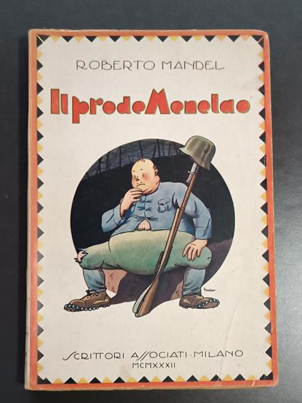 Il prode Menelao (CON DEDICA AUTOGRAFO DELL'AUTORE) - Roberto Mandel - copertina