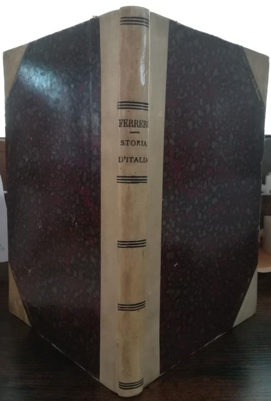 Breve storia d'Italia dai tempi antichi ai nostri - Ermanno Ferrero - copertina