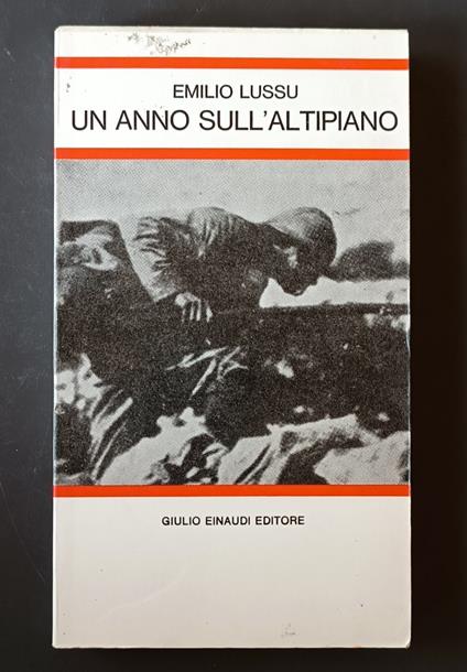 Un anno sull'altipiano - Emilio Lussu - copertina