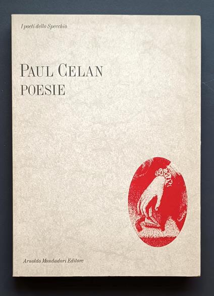 Poesie - Paul Celan - copertina