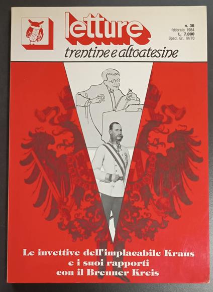 Le invettive dell'implacabile Kraus e i suoi rapporti con il Brenner Kreis - copertina