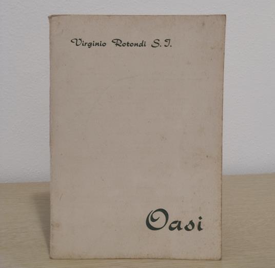 Oasi - Virginio Rotondi - copertina