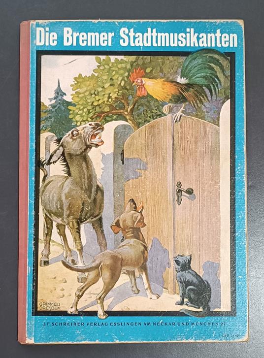 Die Bremer Stadtmusikanten: Märchen von den Brüdern Grimm, mit Bildern von Bruno Grimmer - Bruno Grimmer - copertina