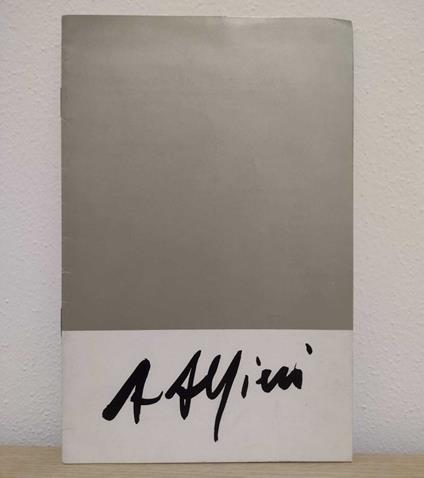 Attilio Alfieri [dal 16 Gennaio al 29 Febbraio 1964] - Luciano Budigna - copertina