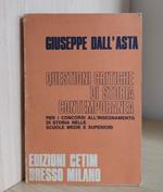 Questioni critiche di storia contemporanea per i concorsi all'insegnamento di storia nelle scuole medie e superiori