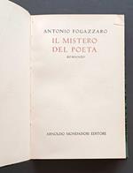 Il mistero del poeta: romanzo
