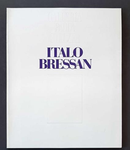 Italo Bressan - copertina