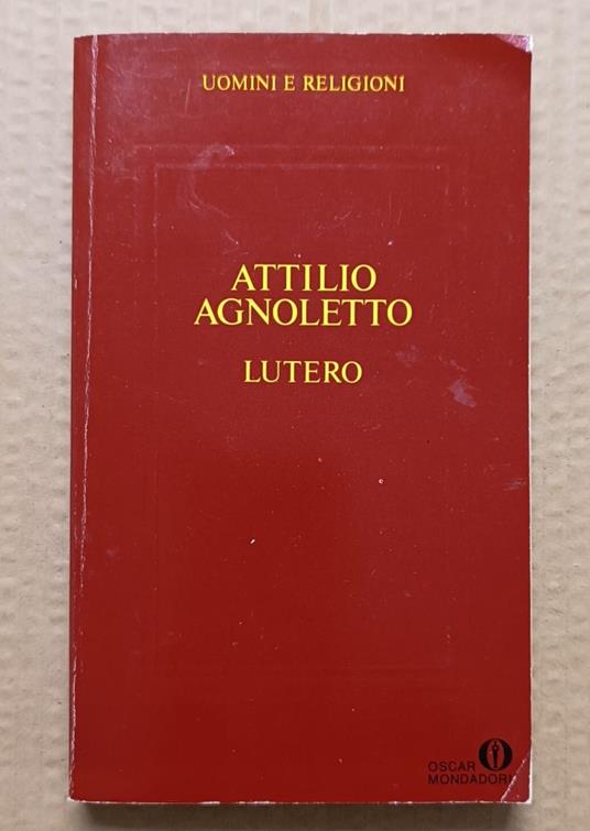 Martin Lutero - Attilio Agnoletto - copertina