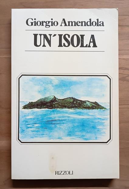 Un'isola - Giorgio Amendola - copertina