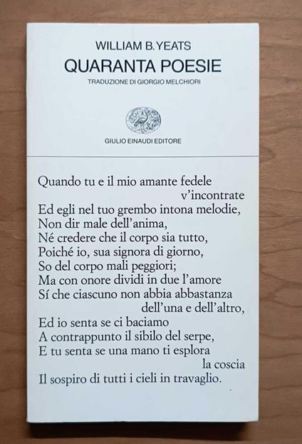 Quaranta poesie - copertina