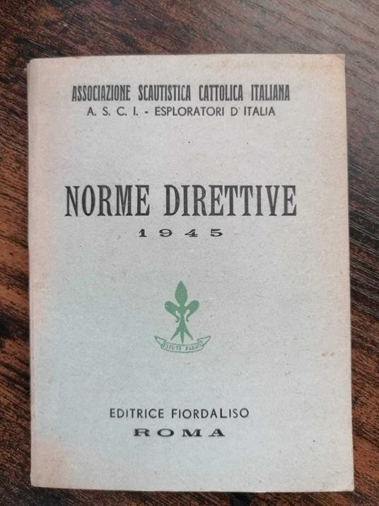 Norme direttive 1945 - copertina