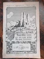 Bollettino della Società degli Alpinisti Tridentini. N. 3-4 luglio-settembre 1922 A.XIII, sezione del Club Alpino Italiano