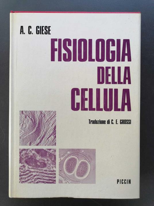 Fisiologia della cellula - copertina