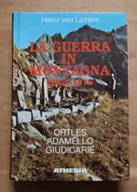 La guerra in montagna 1915-1918. Vol. 1 Ortles, Adamello, Giudicarie, Garda Ovest