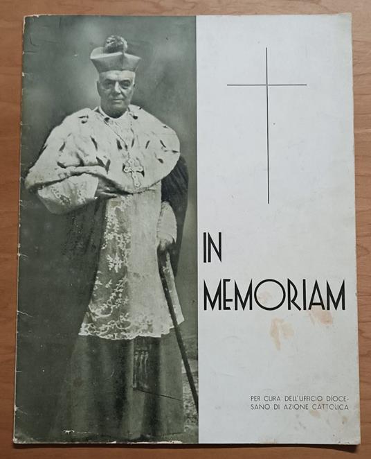 In memoriam S. A. Rev.ma Mons. Celestino Endrici Arcivescovo e Principe di Trento - copertina
