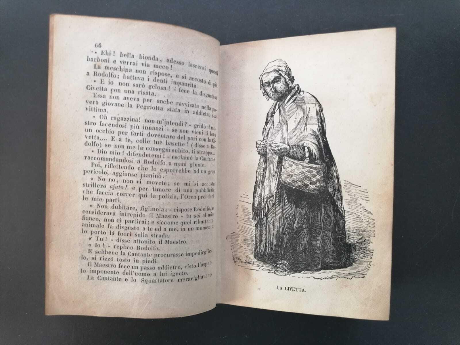 I misteri di Parigi. Tomo 1 (Nuovamente confrontata coll'originale e corretta, aggiuntavi la Biografis ed il Ritratto dell'Autore, e corredata di 8 figure