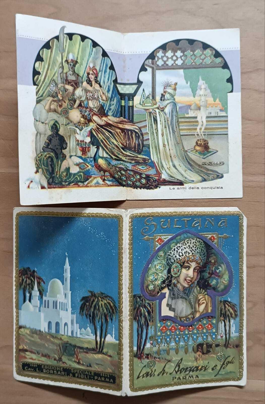 Calendarietto da barbiere Sultana. Cav. L. Borsari e Figli