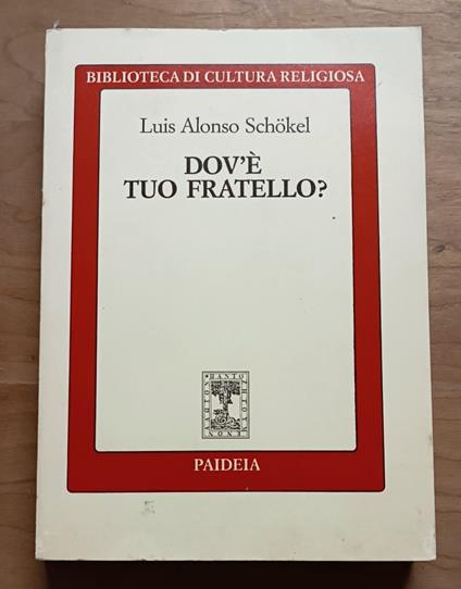 Dov'è tuo fratello? Pagine di fraternità nel libro della Genesi - copertina