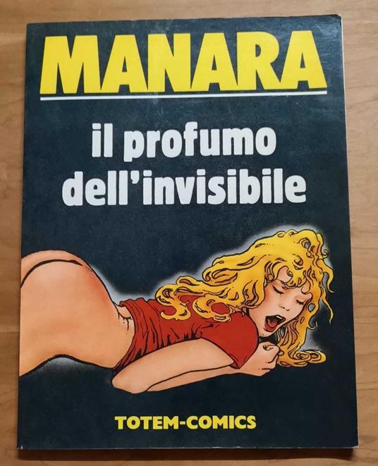 Il profumo dell'invisibile - Milo Manara - copertina