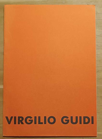Virgilio Guidi - copertina