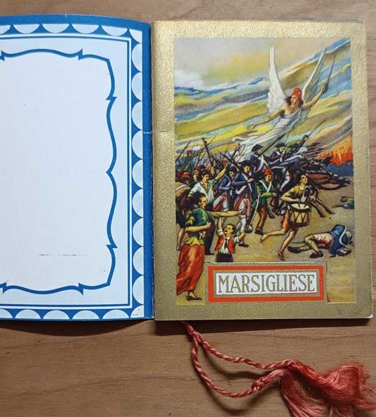 Calendarietto da barbiere Inni epici 1940 Anno XVIII - copertina