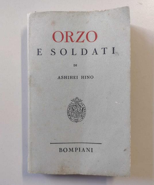Orzo e soldati - copertina