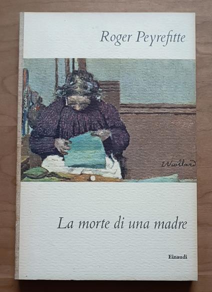 La morte di una madre - Roger Peyrefitte - copertina
