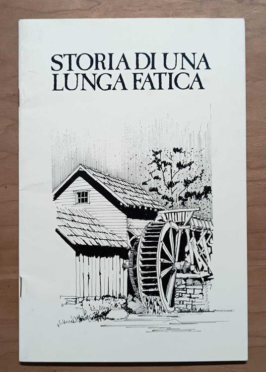 Storia di una lunga fatica - copertina
