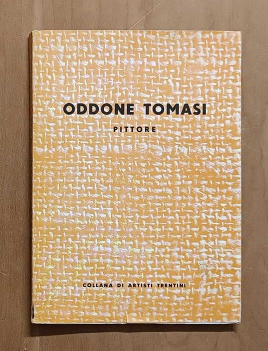 Oddone Tomasi pittore - Dario Wolf - copertina