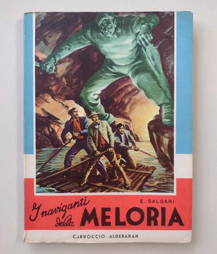 I naviganti della Meloria - Emilio Salgari - copertina