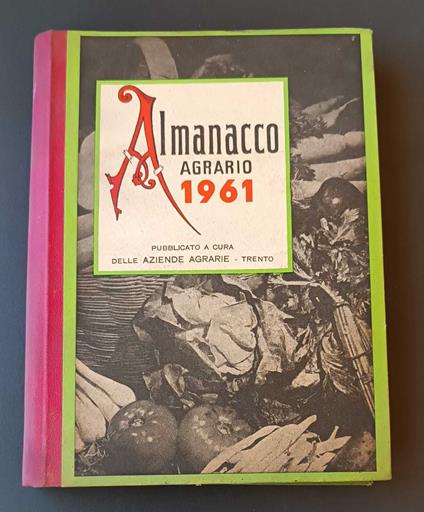 Almanacco agrario 1961 - copertina