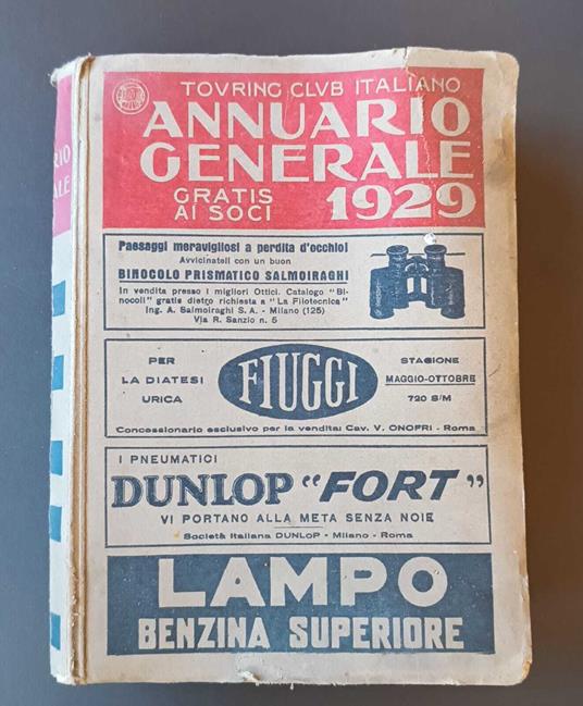 Annuario Generale 1929 - copertina