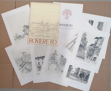 Rovereto: otto tavole originali di R. Iras Baldessari - Umberto Tomazzoni - copertina