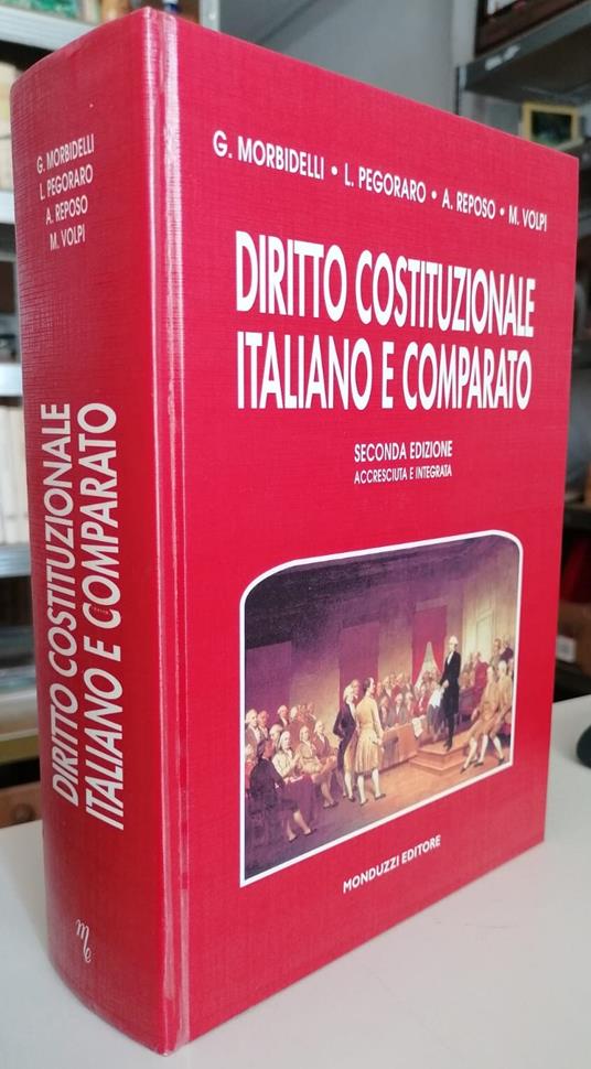 Diritto costituzionale italiano e comparato - copertina