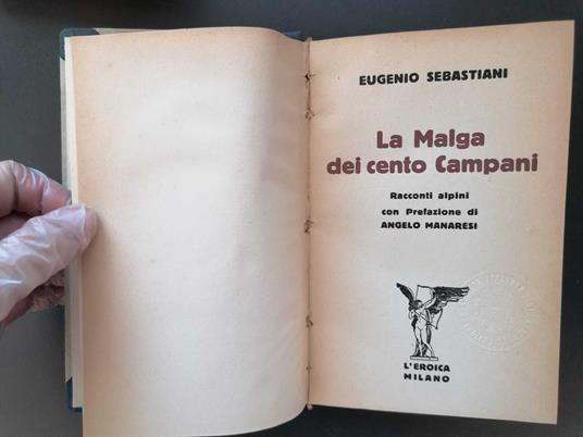 La malga dei cento campani: racconti alpini - copertina