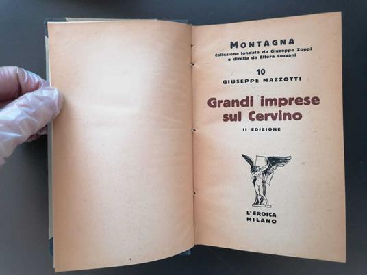 Grandi imprese sul Cervino - copertina