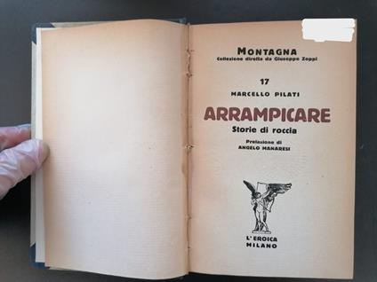 Arrampicare: storie di roccia - copertina