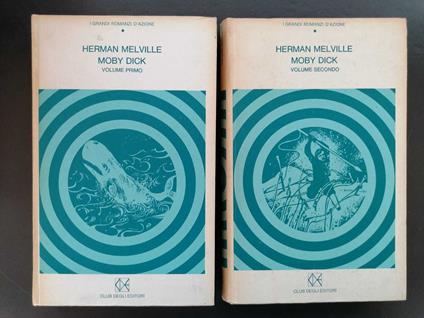 Moby Dick o La balena - Herman Melville - copertina