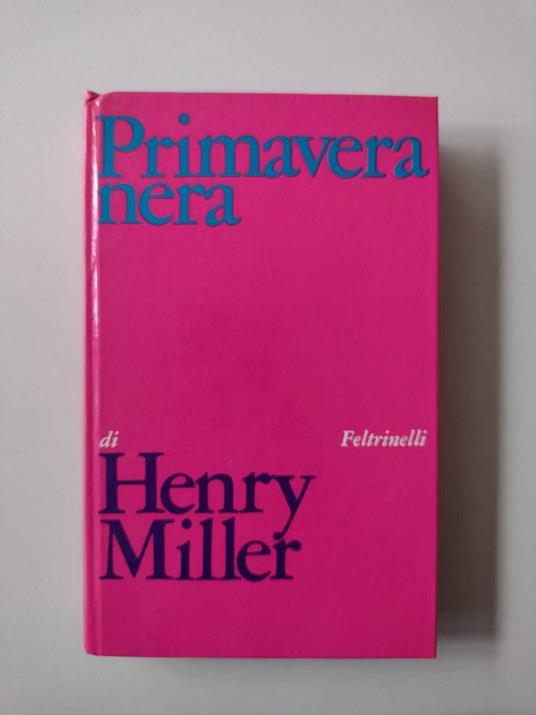 Primavera nera - Henry Miller - copertina