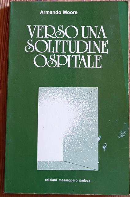 Verso una solitudine ospitale - copertina