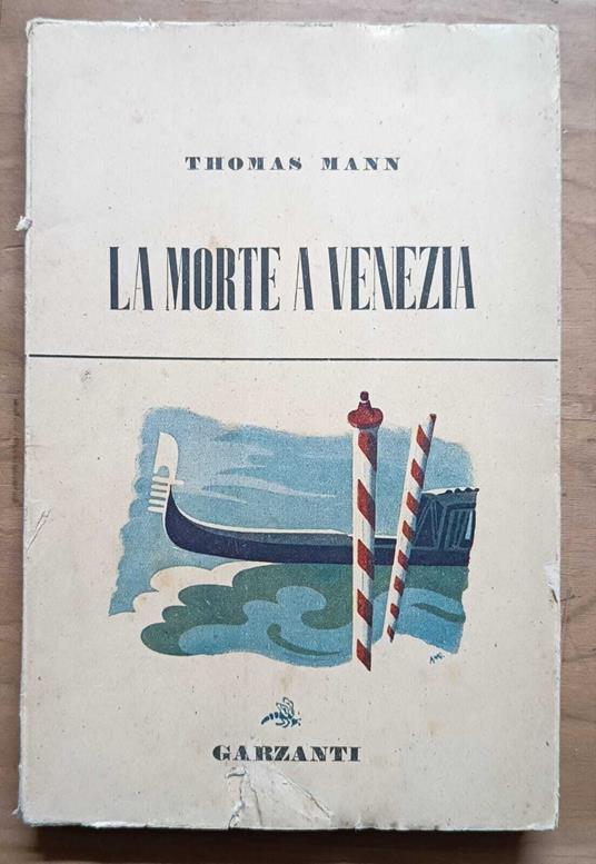La morte a Venezia - Thomas Mann - copertina
