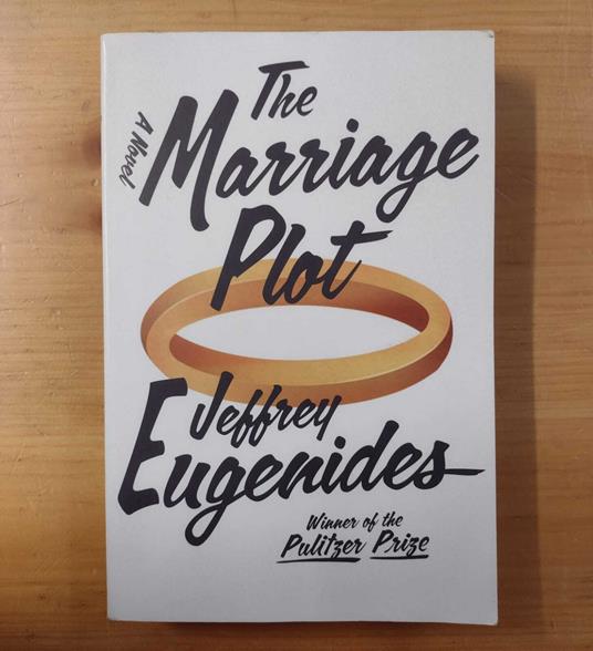 The Marriage Plot - Jeffrey Eugenides - copertina