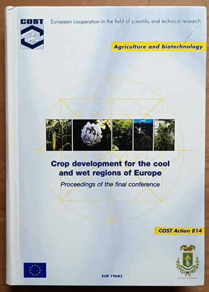 Crop development for the cool and wet regions of Europe: achievements and future prospects - copertina