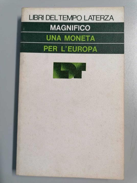 Una moneta per l'Europa - copertina